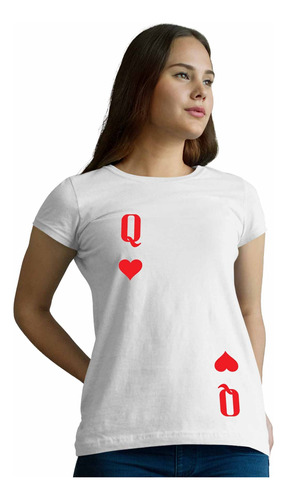 Playeras Novios Pareja Kind And Queen Juego Cartas Poker