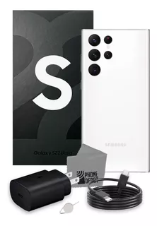 Samsung Galaxy S22 Ultra 256 Gb Blanco Con Caja Original + Protector