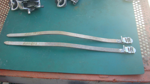 Imagen 7 de 10 de Vintage Pedales Cala Pie Y Correas Campagnolo