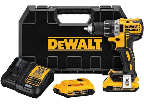 Taladro Destornillador Inalámbrico 20 Volt Dcd791d2  Dewalt