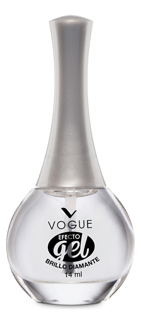 Esmalte de uñas color Vogue Efecto Gel Efecto Gel de 14mL de 1 unidades color Transparente