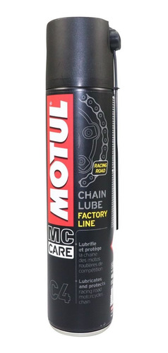 Lubrificante Corrente Moto Motul C4 Chain Lube Factory 400ml