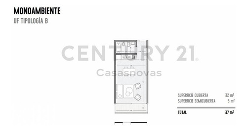 Imagen 13 de 14 de Venta Departamento Monoambiente San Martin Cochera Optativa