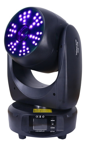 Cabeza Móvil Laser Rgb 3w Aro Led Rgb Con Macros, Dmx