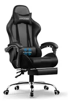 Comprar Silla Gamer Negra Con Reposacabezas Gt800a Gtplayer
