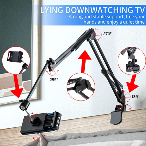 Soporte Tableta Y Teléfono Para Cama, Soporte Para Tableta