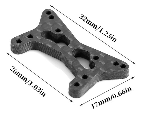 Kit De Soporte De Amortiguador Delantero Rc Car Upgrade Para