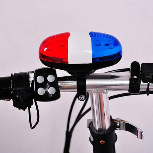Campana Electrónica Con Sirena Electrónica, 6 Led Y 4 Tonos