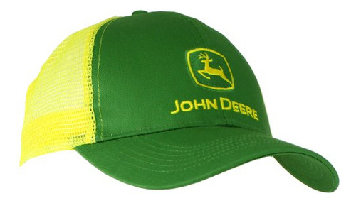 Gorra De Béisbol Con Logo Bordado De John Deere, Talla Única