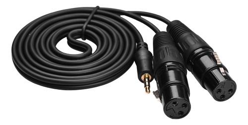 Cable De Audio Xlr, Hembra, 1/8 A Doble, Cable De 5 Mm