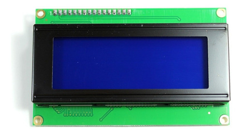 Imagen 1 de 4 de Lcd 20x4 Fondo Azul Con Interfaz I2c, Arduino, Pic, Raspberr