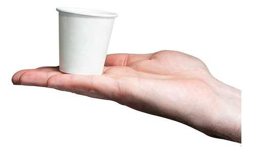 Vasos De Papel Blancos, Vasos Para Enjuague Bucal, Vasos Des