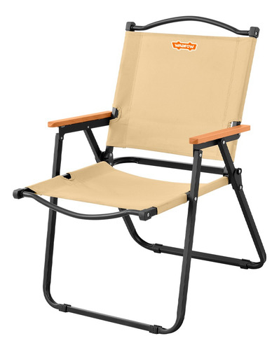 Silla Plegable De Exterior Acero 100kg 54.5x40x76cm Wadfow