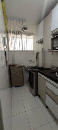 Imagem 5 de 18 de Apartamento Com 1 Dormitório À Venda, 67 M² Por R$ 350.000,00 - Aparecida - Santos/sp - Ap3118