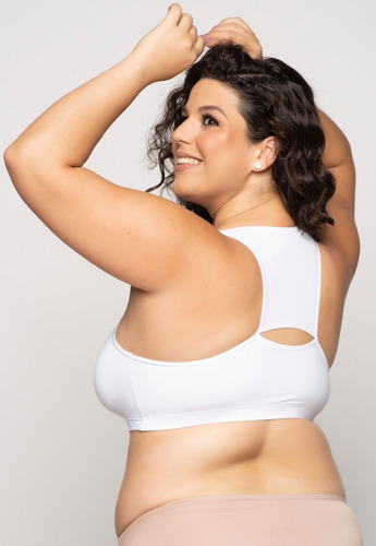 Imagem 6 de 10 de Kit 5 Sutia Top Nadador Lingerie Plus Size Atacado 041