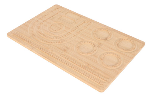 Placa De Design De Miçangas De Madeira Bamboo Combo Beading