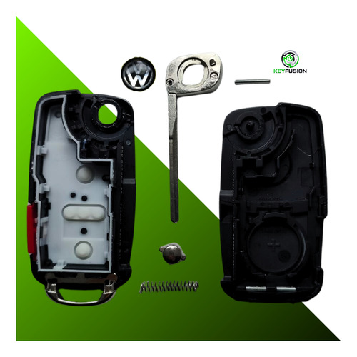 Carcasa Llave Vw Jetta Mk6 Clasico Vento Grabado Original