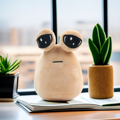 2024a Emoción Alien Pou Furdiburb Muñeco Peluche Juguete 2du