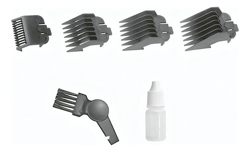 Máquina De Corte Soling Barber Pro Cor Cromo