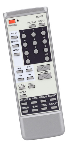 Substituição Do Controle Remoto Rc 253 Para Dcd1560