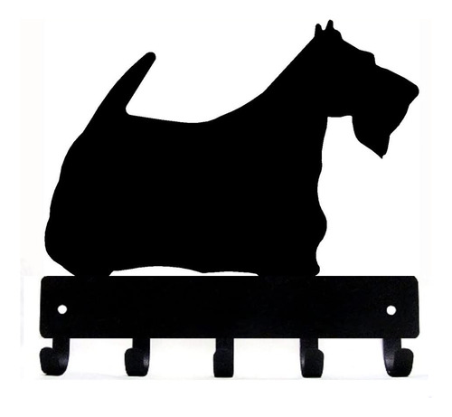 Scottish Terrier Scottie - Llavero Para Pared, Pequeño De 6