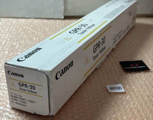 Canon Gpr-30 Toner - Yellow - 2801b003[ac] For Ir-adv C5 Jjq