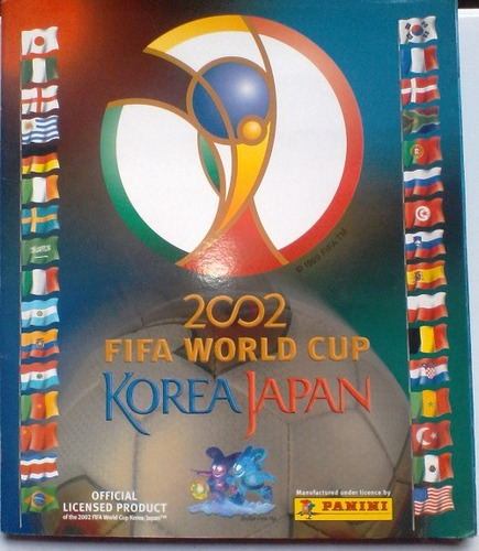 Álbum Panini Mundial Fútbol 2002 Korea - Japan - Completo