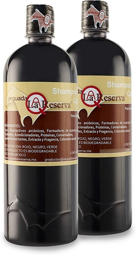 2 Shampoos La Yeguada 1 Litro El Original Mas Envio Gratis