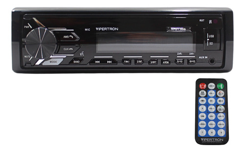 Rádio Fm Mp3 Com Bluetooth Comando Por Voz Usb Vipertron