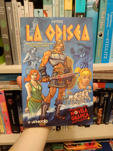 Libro La Odisea - Novela Gráfica - Homero - Latinbooks