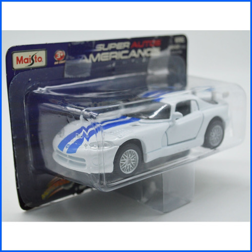 Super Autos Americanos Maisto Dodge Viper Gt2 - 1:43