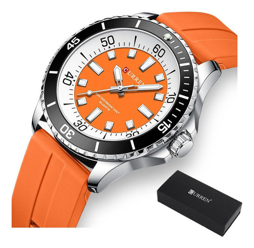 Relojes De Cuarzo Curren Casuales Impermeables Para Hombre .