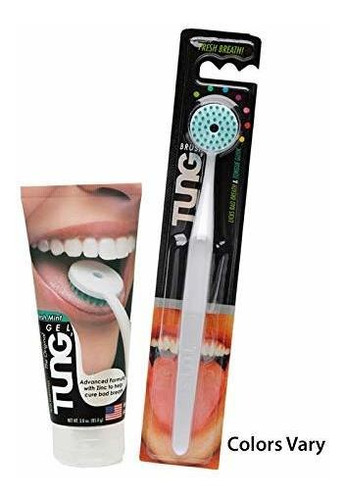 Tung Brush - Gel Starter Pack Tongue Cleaner