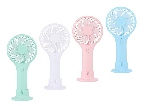 Imagen 6 de 8 de Ventilador Portátil Usb Pila Recargable Camping Cuotas