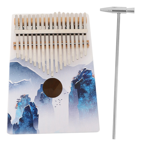 Piano Portátil Mbira Finger Kalimba De Regalo