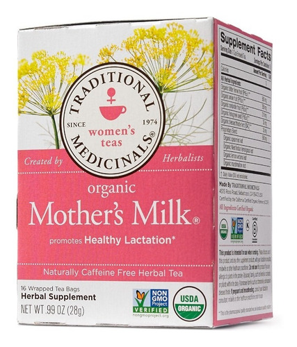 Mothers Milk Tea / Te Aumenta Produccion De Leche Materna