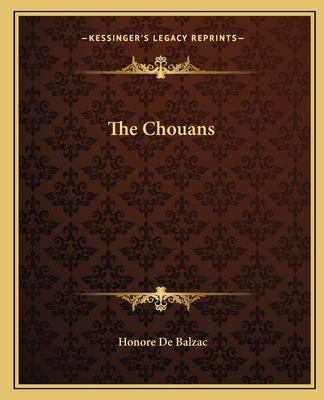 Libro The Chouans - De Balzac, Honore