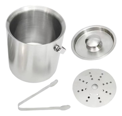 Cubo De Hielo Aislado Para Servir, Cubo De Champán Con 2.0l
