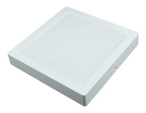 Painel Led Sobrepor Quadrado 220mm 15w 6000k Branco Ecoforce