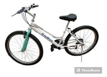 Comprar Bicicletas Montañeras Para Dama Rin 26 Nuevas Blanco\u002Fceleste