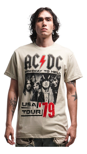 Camiseta Acdc Tour Usa 79 Metal Rock Activity