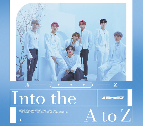 Ateez Into The A To Z Limited Edition Japan Import Cd + Dvd