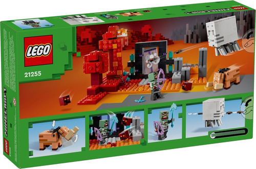 Lego Minecraft 21255 La Emboscada En El Portal Del Nether