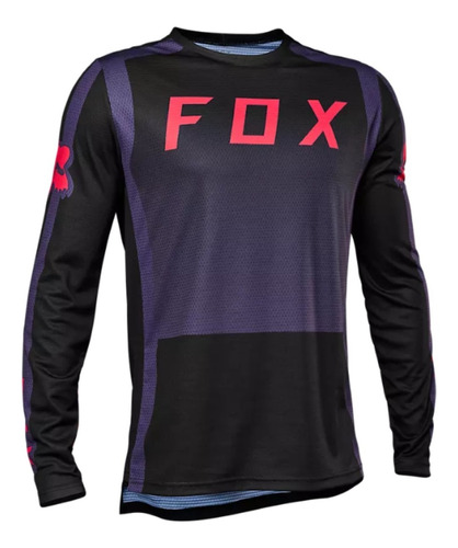 Jersey Fox Defend Race Capsule Morado