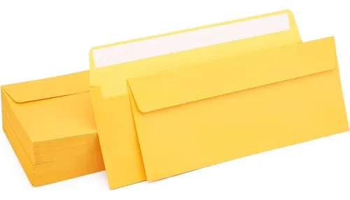 comprar Paquete De 100 Sobres Dorados Metálicos 10 Sobres X Sobres