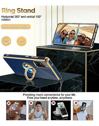 Funda Para Galaxy S20-fe-5g Azul Suave Protective