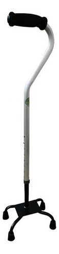 Baston Economico De Aluminio 4 Apoyos - Color Natural