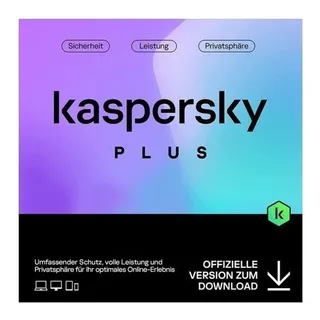 Antivirus Kaspersky 3 Pc - 2 Años Plan Plus - Vpn Incluida