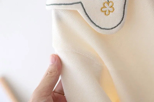 Sudadera Con Capucha De Algodón Con Bordado Floral Para Niña