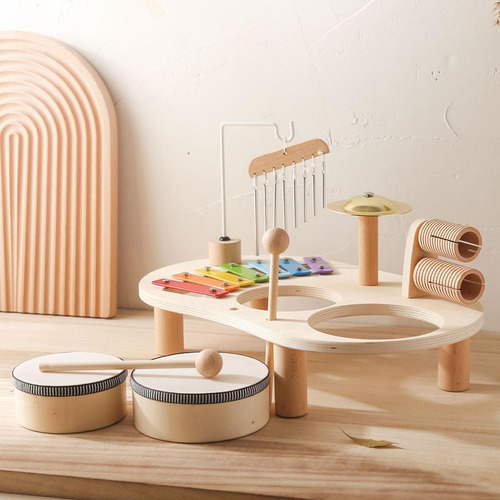 Juego De Batería Para Niños, Juguete Educativo De Música